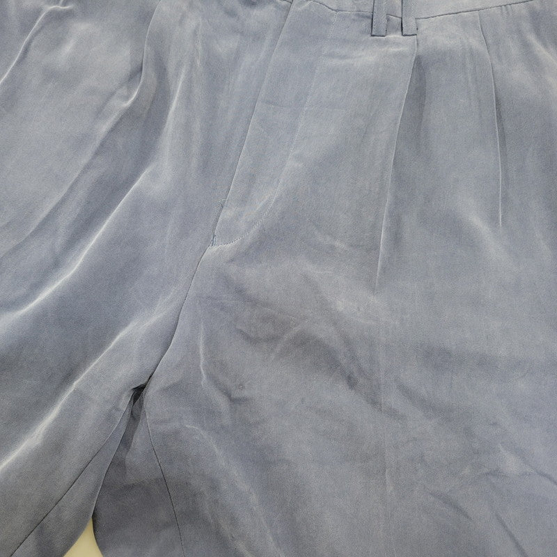 【中古品】【メンズ】 CHRISTIAN DIOR MONSIEUR クリスチャン ディオール ムッシュ 2-TUCK LINEN PANTS 2タック リネンパンツ 157-260718-as-31-izu サイズ：82 カラー：ブルー 万代Net店