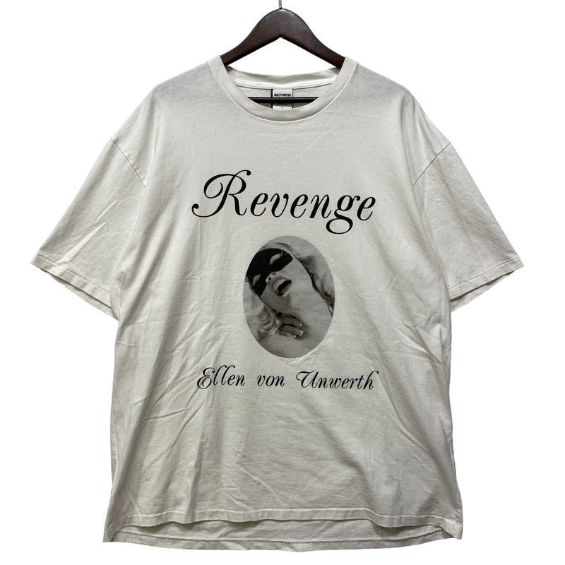 【中古品】【メンズ】 WACKO MARIA×ELLEN VON UNWERTH ワコマリア エレン フォン アンワース 25SS WASHED HEAVY WEIGHT T-SHIRT (TYPE-1) ウォッシュド ヘビー ウェイト Tシャツ トップス 半袖 142-260730-cs-11-izu サイズ：L カラー：ホワイト 万代Net店
