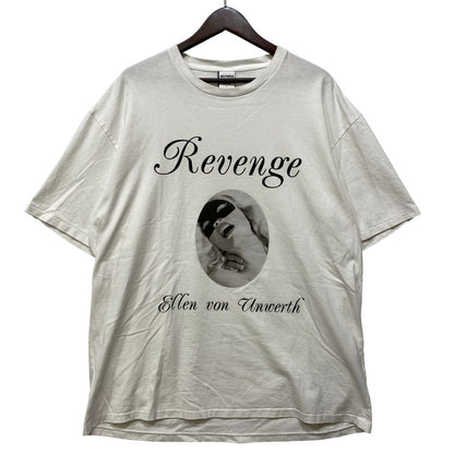 【中古品】【メンズ】 WACKO MARIA×ELLEN VON UNWERTH ワコマリア エレン フォン アンワース 25SS WASHED HEAVY WEIGHT T-SHIRT (TYPE-1) ウォッシュド ヘビー ウェイト Tシャツ トップス 半袖 142-260730-cs-11-izu サイズ：L カラー：ホワイト 万代Net店