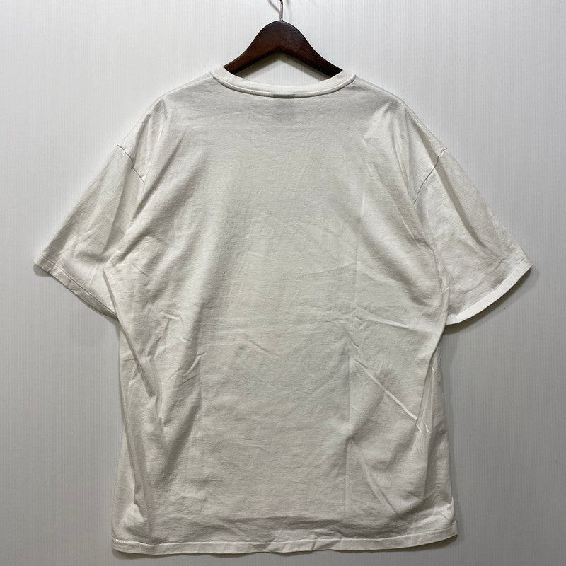【中古品】【メンズ】 WACKO MARIA×ELLEN VON UNWERTH ワコマリア エレン フォン アンワース 25SS WASHED HEAVY WEIGHT T-SHIRT (TYPE-1) ウォッシュド ヘビー ウェイト Tシャツ トップス 半袖 142-260730-cs-11-izu サイズ：L カラー：ホワイト 万代Net店