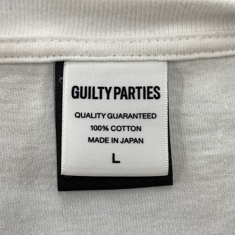 【中古品】【メンズ】 WACKO MARIA×ELLEN VON UNWERTH ワコマリア エレン フォン アンワース 25SS WASHED HEAVY WEIGHT T-SHIRT (TYPE-1) ウォッシュド ヘビー ウェイト Tシャツ トップス 半袖 142-260730-cs-11-izu サイズ：L カラー：ホワイト 万代Net店