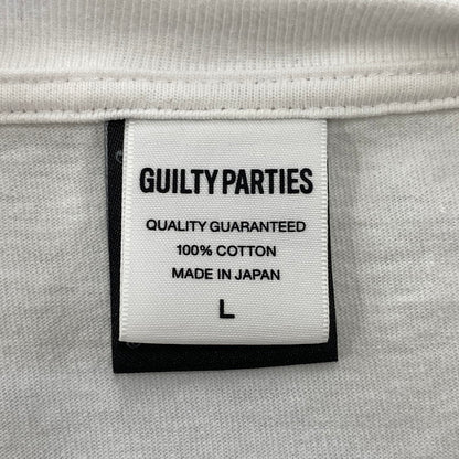 【中古品】【メンズ】 WACKO MARIA×ELLEN VON UNWERTH ワコマリア エレン フォン アンワース 25SS WASHED HEAVY WEIGHT T-SHIRT (TYPE-1) ウォッシュド ヘビー ウェイト Tシャツ トップス 半袖 142-260730-cs-11-izu サイズ：L カラー：ホワイト 万代Net店