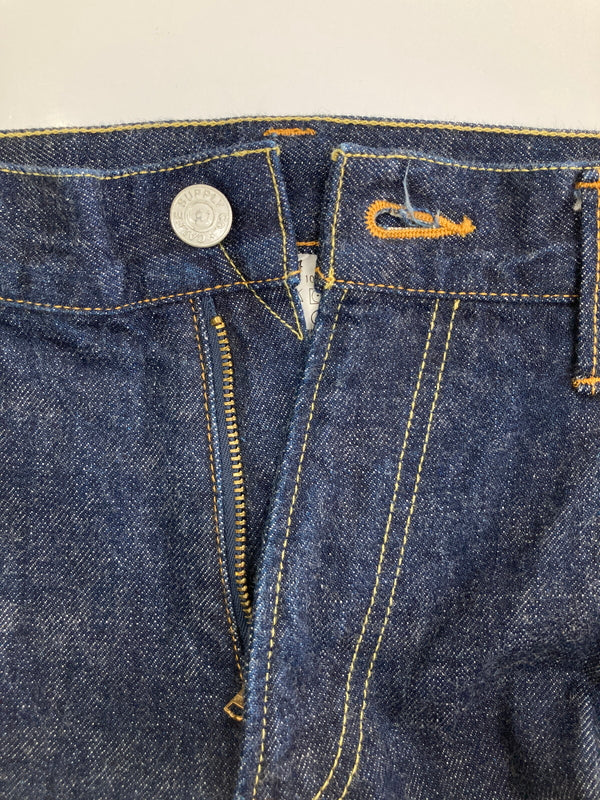 【中古品】【メンズ】 CALEE キャリー VINTAGE STRAIGHT DENIM PANTS ヴィンテージ ストレート デニム パンツ ボトムス 157-260917-YS-14-hon サイズ：34 カラー：インディゴブルー 万代Net店