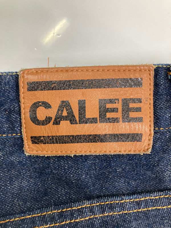【中古品】【メンズ】 CALEE キャリー VINTAGE STRAIGHT DENIM PANTS ヴィンテージ ストレート デニム パンツ ボトムス 157-260917-YS-14-hon サイズ：34 カラー：インディゴブルー 万代Net店