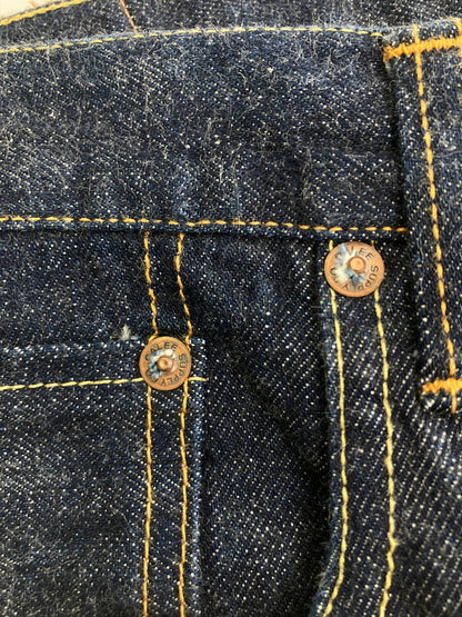 【中古品】【メンズ】 CALEE キャリー VINTAGE STRAIGHT DENIM PANTS ヴィンテージ ストレート デニム パンツ ボトムス 157-260917-YS-14-hon サイズ：34 カラー：インディゴブルー 万代Net店