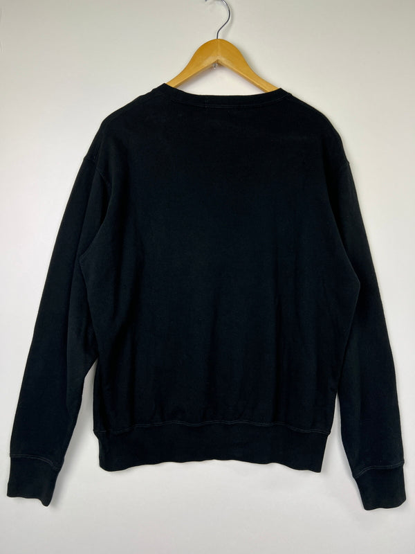 【中古品】【メンズ】 A BATHING APE アベイシングエイプ Tuxedo Sweatshirt タキシードスウェットシャツ トップス 142-260808-SH-23-hon サイズ：M カラー：ブラック 万代Net店