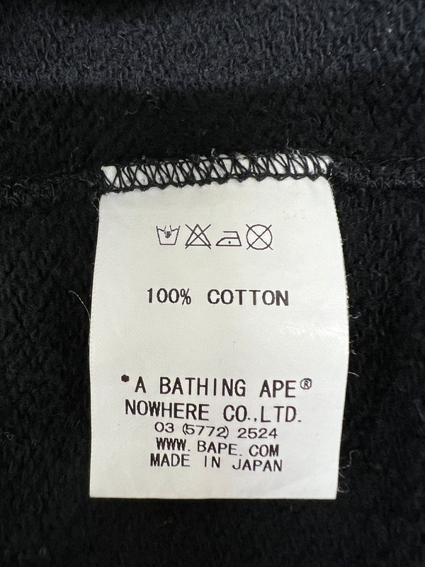 【中古品】【メンズ】 A BATHING APE アベイシングエイプ Tuxedo Sweatshirt タキシードスウェットシャツ トップス 142-260808-SH-23-hon サイズ：M カラー：ブラック 万代Net店