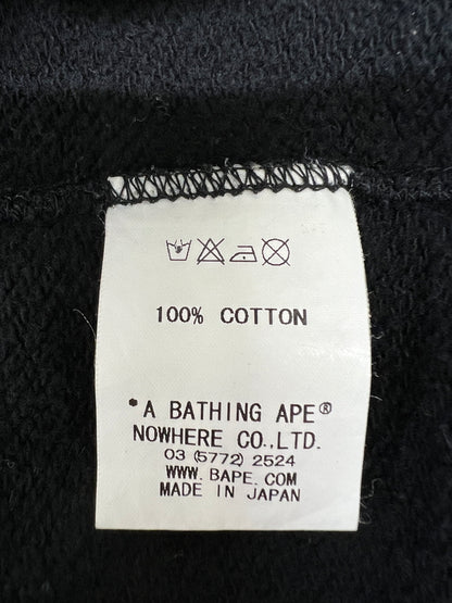 【中古品】【メンズ】 A BATHING APE アベイシングエイプ Tuxedo Sweatshirt タキシードスウェットシャツ トップス 142-260808-SH-23-hon サイズ：M カラー：ブラック 万代Net店