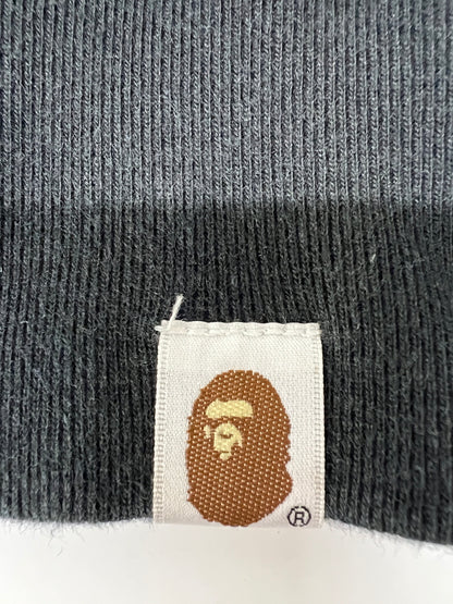 【中古品】【メンズ】 A BATHING APE アベイシングエイプ Tuxedo Sweatshirt タキシードスウェットシャツ トップス 142-260808-SH-23-hon サイズ：M カラー：ブラック 万代Net店