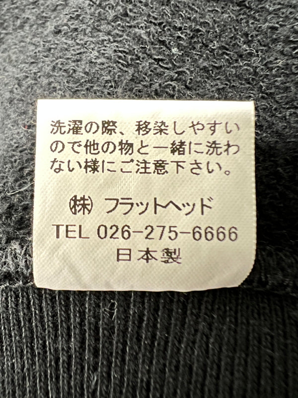 【中古品】【メンズ】 THE FLAT HEAD Baldos フラットヘッド Native Pattern Full Zip Sweatshirt Hoodie ネイティブ パターン フルジップ スウェット パーカー 145-260808-SH-19-hon サイズ：M カラー：ブラック 万代Net店