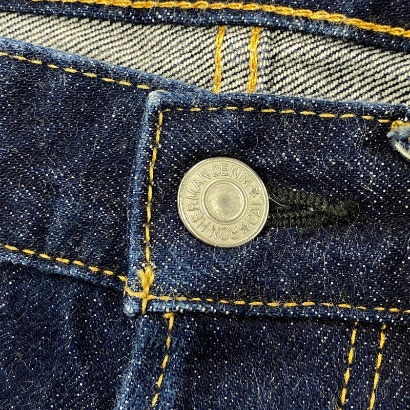 【現状渡し品】【メンズ】 RON HERMAN ロンハーマン DENIM デニム 2620600216 赤耳 1836 BUTTONFLY DENIM PANTS バタフライ デニム パンツ ズボン ボトムス 158-260809-ya-03-izu サイズ：31 カラー：インディゴ 万代Net店
