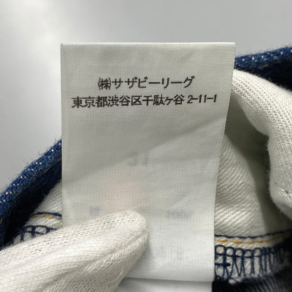 【現状渡し品】【メンズ】 RON HERMAN ロンハーマン DENIM デニム 2620600216 赤耳 1836 BUTTONFLY DENIM PANTS バタフライ デニム パンツ ズボン ボトムス 158-260809-ya-03-izu サイズ：31 カラー：インディゴ 万代Net店