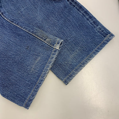 【中古品】【メンズ】 SUGARCANE シュガーケーン 刻印98 緑耳 V STITCH 1998年製 BUTTONFLY DENIM PANTS ボタンフライ デニム パンツ ズボン ボトムス 156-260818-ya-02-izu サイズ：下記参照 カラー：インディゴ 万代Net店