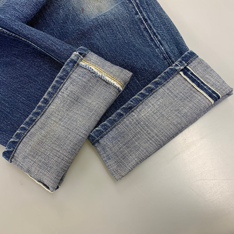 【中古品】【メンズ】 SUGARCANE シュガーケーン 刻印98 緑耳 V STITCH 1998年製 BUTTONFLY DENIM PANTS ボタンフライ デニム パンツ ズボン ボトムス 156-260818-ya-02-izu サイズ：下記参照 カラー：インディゴ 万代Net店