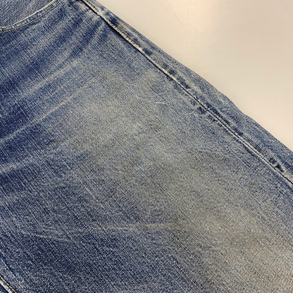【中古品】【メンズ】 SUGARCANE シュガーケーン 刻印98 緑耳 V STITCH 1998年製 BUTTONFLY DENIM PANTS ボタンフライ デニム パンツ ズボン ボトムス 156-260818-ya-02-izu サイズ：下記参照 カラー：インディゴ 万代Net店