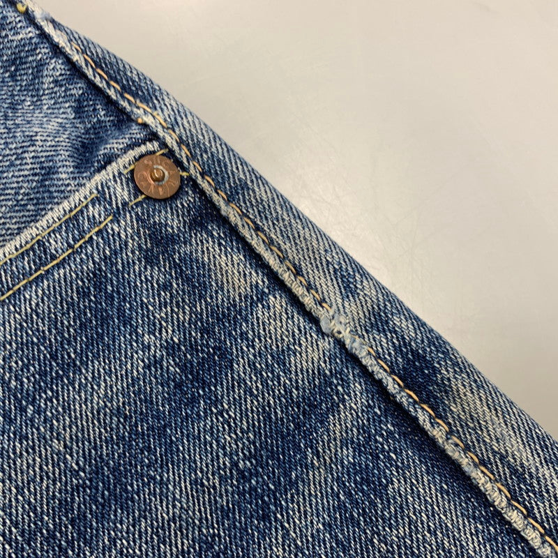 【中古品】【メンズ】 SUGARCANE シュガーケーン 刻印98 緑耳 V STITCH 1998年製 BUTTONFLY DENIM PANTS ボタンフライ デニム パンツ ズボン ボトムス 156-260818-ya-02-izu サイズ：下記参照 カラー：インディゴ 万代Net店
