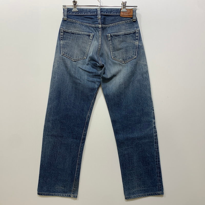 【中古品】【メンズ】 SUGARCANE シュガーケーン 刻印98 緑耳 V STITCH 1998年製 BUTTONFLY DENIM PANTS ボタンフライ デニム パンツ ズボン ボトムス 156-260818-ya-02-izu サイズ：下記参照 カラー：インディゴ 万代Net店