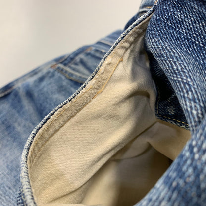 【中古品】【メンズ】 SUGARCANE シュガーケーン 刻印98 緑耳 V STITCH 1998年製 BUTTONFLY DENIM PANTS ボタンフライ デニム パンツ ズボン ボトムス 156-260818-ya-02-izu サイズ：下記参照 カラー：インディゴ 万代Net店