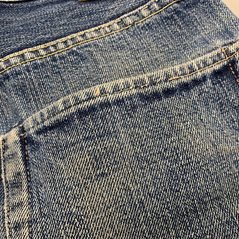 【中古品】【メンズ】 SUGARCANE シュガーケーン 刻印98 緑耳 V STITCH 1998年製 BUTTONFLY DENIM PANTS ボタンフライ デニム パンツ ズボン ボトムス 156-260818-ya-02-izu サイズ：下記参照 カラー：インディゴ 万代Net店