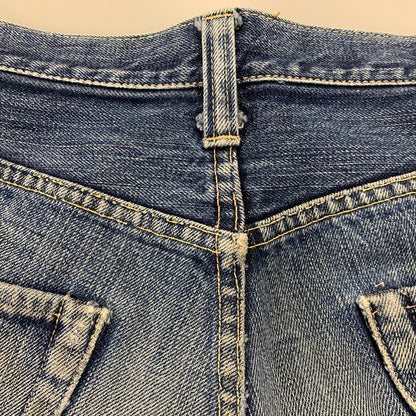 【中古品】【メンズ】 SUGARCANE シュガーケーン 刻印98 緑耳 V STITCH 1998年製 BUTTONFLY DENIM PANTS ボタンフライ デニム パンツ ズボン ボトムス 156-260818-ya-02-izu サイズ：下記参照 カラー：インディゴ 万代Net店
