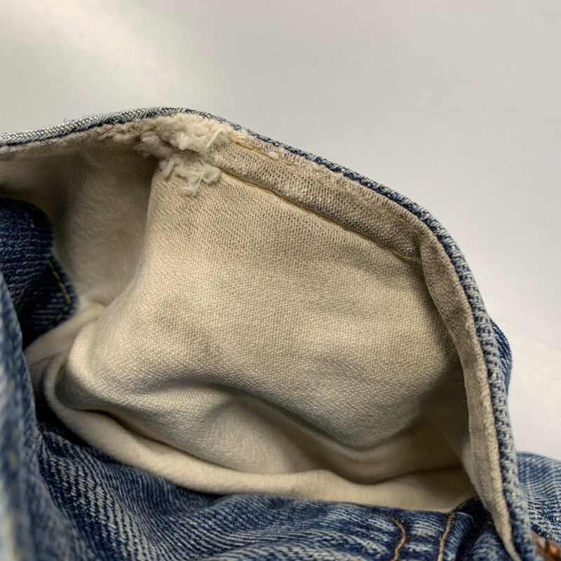 【中古品】【メンズ】 SUGARCANE シュガーケーン 刻印98 緑耳 V STITCH 1998年製 BUTTONFLY DENIM PANTS ボタンフライ デニム パンツ ズボン ボトムス 156-260818-ya-02-izu サイズ：下記参照 カラー：インディゴ 万代Net店