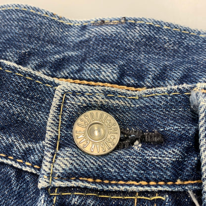 【中古品】【メンズ】 SUGARCANE シュガーケーン 刻印98 緑耳 V STITCH 1998年製 BUTTONFLY DENIM PANTS ボタンフライ デニム パンツ ズボン ボトムス 156-260818-ya-02-izu サイズ：下記参照 カラー：インディゴ 万代Net店