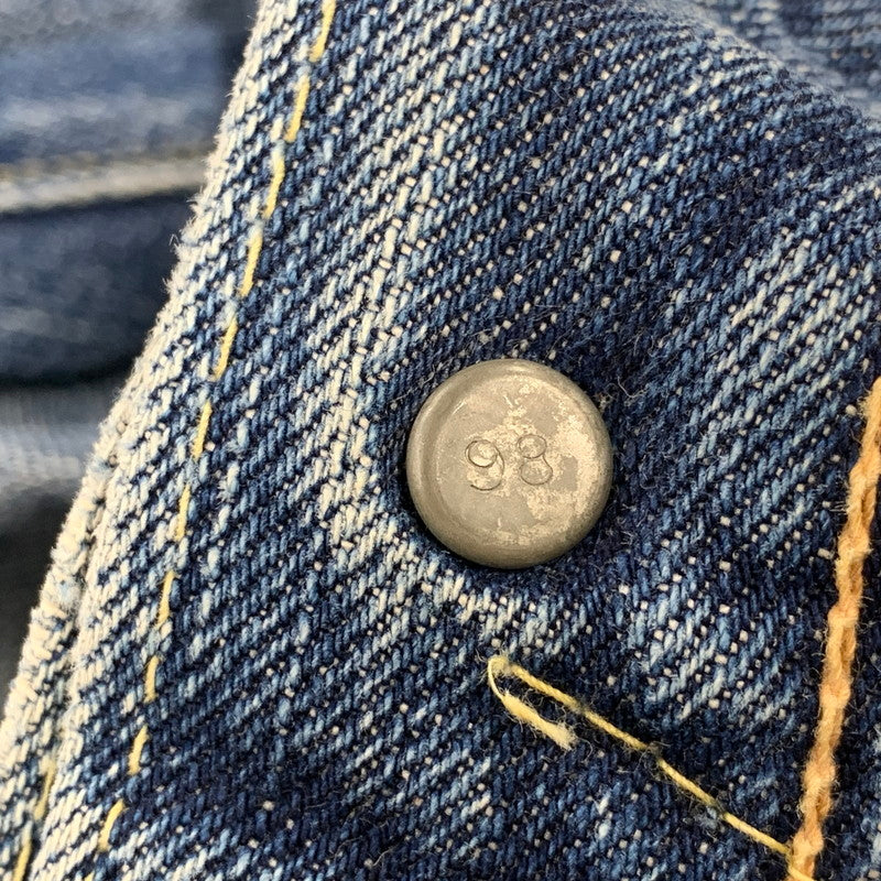【中古品】【メンズ】 SUGARCANE シュガーケーン 刻印98 緑耳 V STITCH 1998年製 BUTTONFLY DENIM PANTS ボタンフライ デニム パンツ ズボン ボトムス 156-260818-ya-02-izu サイズ：下記参照 カラー：インディゴ 万代Net店
