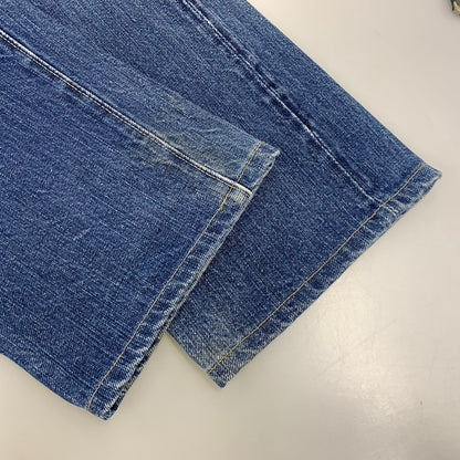 【中古品】【メンズ】 SUGARCANE シュガーケーン 刻印98 緑耳 V STITCH 1998年製 BUTTONFLY DENIM PANTS ボタンフライ デニム パンツ ズボン ボトムス 156-260818-ya-02-izu サイズ：下記参照 カラー：インディゴ 万代Net店