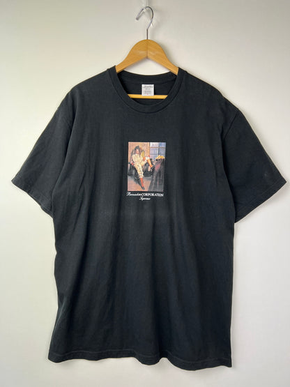 【中古品】【メンズ】 Supreme シュプリーム 23SS BERNADETTE CORPORATION FUCK TEE バーナデット コーポレーション ファック Tシャツ 半袖 トップス 147-260801-kk-19-hon サイズ：L カラー：BLACK 万代Net店