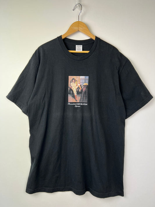 【中古品】【メンズ】 Supreme シュプリーム 23SS BERNADETTE CORPORATION FUCK TEE バーナデット コーポレーション ファック Tシャツ 半袖 トップス 147-260801-kk-19-hon サイズ：L カラー：BLACK 万代Net店