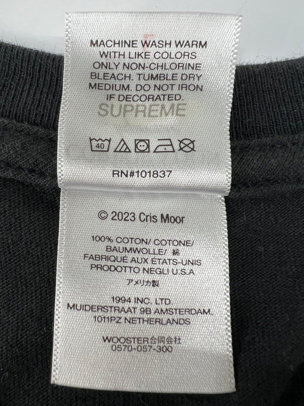 【中古品】【メンズ】 Supreme シュプリーム 23SS BERNADETTE CORPORATION FUCK TEE バーナデット コーポレーション ファック Tシャツ 半袖 トップス 147-260801-kk-19-hon サイズ：L カラー：BLACK 万代Net店