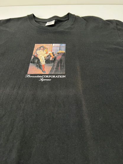 【中古品】【メンズ】 Supreme シュプリーム 23SS BERNADETTE CORPORATION FUCK TEE バーナデット コーポレーション ファック Tシャツ 半袖 トップス 147-260801-kk-19-hon サイズ：L カラー：BLACK 万代Net店