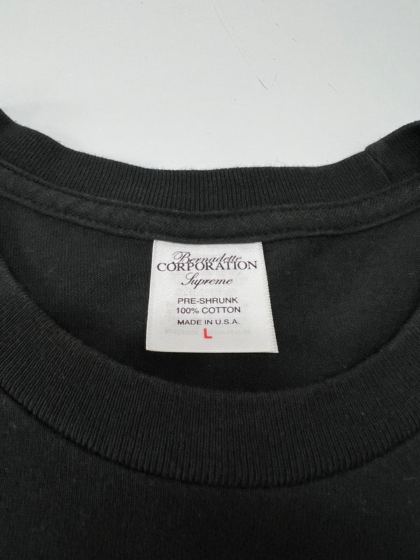 【中古品】【メンズ】 Supreme シュプリーム 23SS BERNADETTE CORPORATION FUCK TEE バーナデット コーポレーション ファック Tシャツ 半袖 トップス 147-260801-kk-19-hon サイズ：L カラー：BLACK 万代Net店