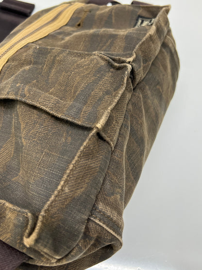 【現状渡し品】【メンズ】 PORTER ポーター 70th ANNIVERSARY GREEN EYE WAIST BAG 70周年記念 グリーンアイ ウエストバッグ カバン ボディバッグ 188-260815-kk-19-hon カラー：タイガーカモ 万代Net店