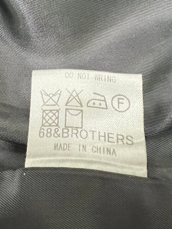 【中古品】【メンズ】 68&BROTHERS シックスティエイトアンドブラザーズ WOOL PEA COAT ウール Pコート アウター 147-260815-kk-07-hon サイズ：L カラー：ブラック 万代Net店