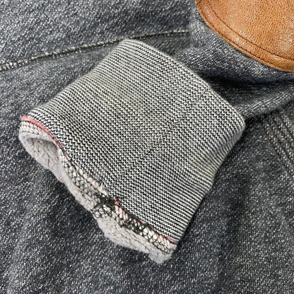【中古品】【メンズ】 Polo by Ralph Lauren ポロバイラルフローレン ELBOW PATCH HOODIE エルボーパッチ フーディー パーカー 147-260718-as-03-izu サイズ：S カラー：グレー 万代Net店