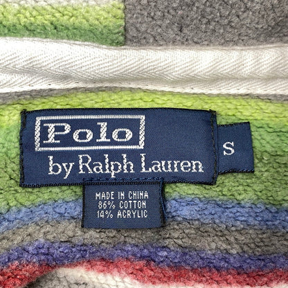 【中古品】【メンズ】 Polo by Ralph Lauren ポロバイラルフローレン ELBOW PATCH HOODIE エルボーパッチ フーディー パーカー 147-260718-as-03-izu サイズ：S カラー：グレー 万代Net店
