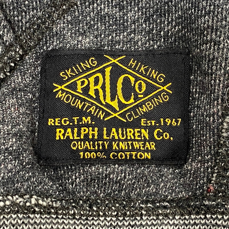 【中古品】【メンズ】 Polo by Ralph Lauren ポロバイラルフローレン ELBOW PATCH HOODIE エルボーパッチ フーディー パーカー 147-260718-as-03-izu サイズ：S カラー：グレー 万代Net店