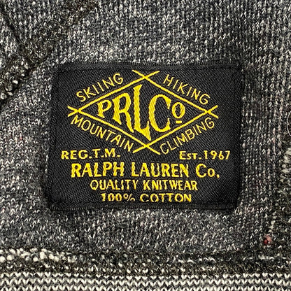 【中古品】【メンズ】 Polo by Ralph Lauren ポロバイラルフローレン ELBOW PATCH HOODIE エルボーパッチ フーディー パーカー 147-260718-as-03-izu サイズ：S カラー：グレー 万代Net店