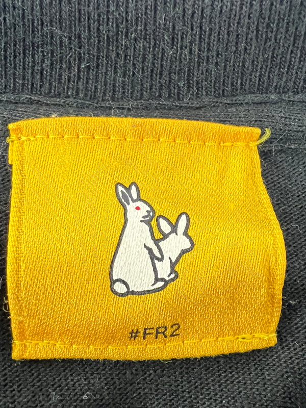 【中古品】【メンズ】 MAISON MIHARA YASUHIRO メゾン ミハラヤスヒロ × FR2 エフアールツー 別注 コラボ 21AW LONG SLEEVE T-SHIRT ロングスリーブ Tシャツ 長袖 トップス 142-260803-kk-06-hon サイズ：M カラー：ブラック 万代Net店
