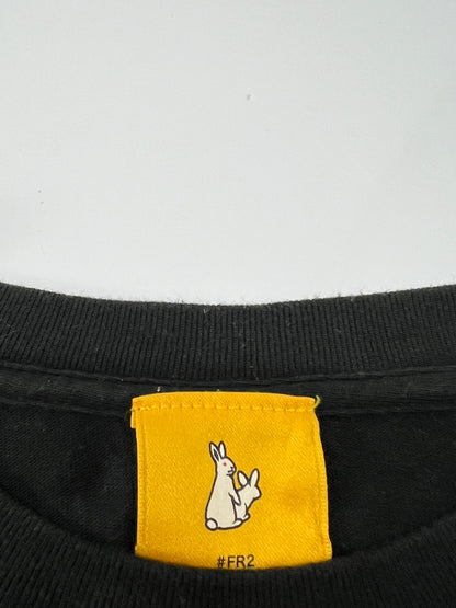 【中古品】【メンズ】 MAISON MIHARA YASUHIRO メゾン ミハラヤスヒロ × FR2 エフアールツー 別注 コラボ 21AW LONG SLEEVE T-SHIRT ロングスリーブ Tシャツ 長袖 トップス 142-260803-kk-06-hon サイズ：M カラー：ブラック 万代Net店