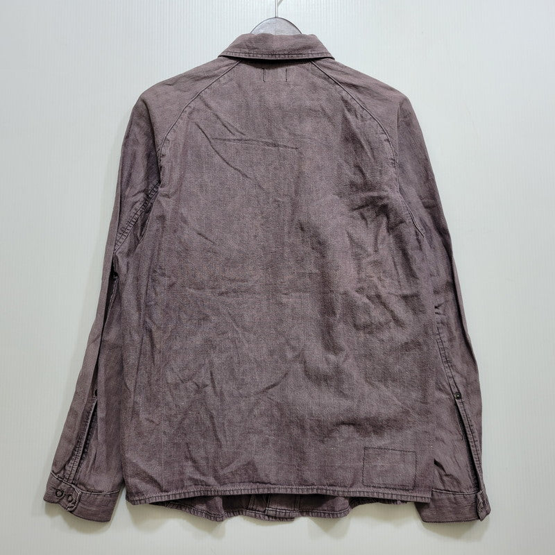 【中古品】【メンズ】 LEVI'S ENGINEERED JEANS リーバイス エンジニアド ジーンズ BUTTON DOWN SHIRT JACKET ボタン ダウン シャツ ジャケット アウター 146-260721-kh-05-izu サイズ：M カラー：パープル 万代Net店