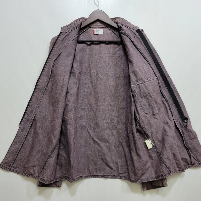 【中古品】【メンズ】 LEVI'S ENGINEERED JEANS リーバイス エンジニアド ジーンズ BUTTON DOWN SHIRT JACKET ボタン ダウン シャツ ジャケット アウター 146-260721-kh-05-izu サイズ：M カラー：パープル 万代Net店