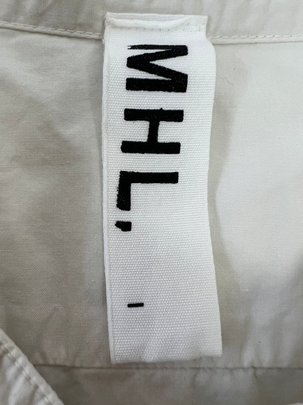 【中古品】【レディース】 MHL エムエイチエル LONG SLEEVE SHIRT 595-9253580 長袖シャツ トップス 141-260918-YS-04-hon サイズ：I カラー：ホワイト 万代Net店