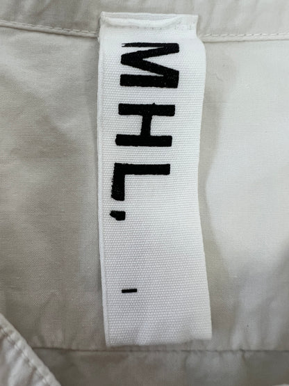 【中古品】【レディース】 MHL エムエイチエル LONG SLEEVE SHIRT 595-9253580 長袖シャツ トップス 141-260918-YS-04-hon サイズ：I カラー：ホワイト 万代Net店