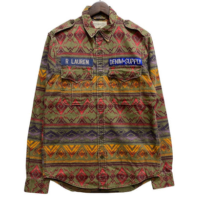 【中古品】【メンズ】 DENIM&SUPPLY デニムアンドサプライ RALPH LAUREN ラルフローレン NATIVE MILITARY JACKET 788500352001 ネイティブ ミリタリージャケット 147-260718-as-05-izu サイズ：S カラー：マルチカラー 万代Net店