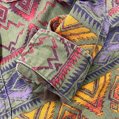 【中古品】【メンズ】 DENIM&SUPPLY デニムアンドサプライ RALPH LAUREN ラルフローレン NATIVE MILITARY JACKET 788500352001 ネイティブ ミリタリージャケット 147-260718-as-05-izu サイズ：S カラー：マルチカラー 万代Net店