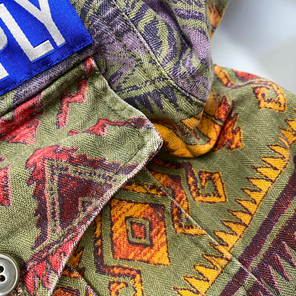 【中古品】【メンズ】 DENIM&SUPPLY デニムアンドサプライ RALPH LAUREN ラルフローレン NATIVE MILITARY JACKET 788500352001 ネイティブ ミリタリージャケット 147-260718-as-05-izu サイズ：S カラー：マルチカラー 万代Net店