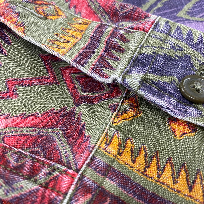 【中古品】【メンズ】 DENIM&SUPPLY デニムアンドサプライ RALPH LAUREN ラルフローレン NATIVE MILITARY JACKET 788500352001 ネイティブ ミリタリージャケット 147-260718-as-05-izu サイズ：S カラー：マルチカラー 万代Net店