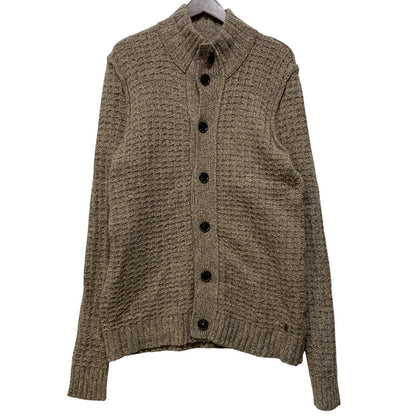 【中古品】【メンズ】 HUGO BOSS ヒューゴボス BOSS ORANGE KNIT CARDIGAN ボス オレンジ ニット カーディガン トップス 141-260712-ya-20-izu サイズ：L カラー：ブラウン 万代Net店